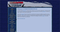 Desktop Screenshot of eckrothrodeobulls.com